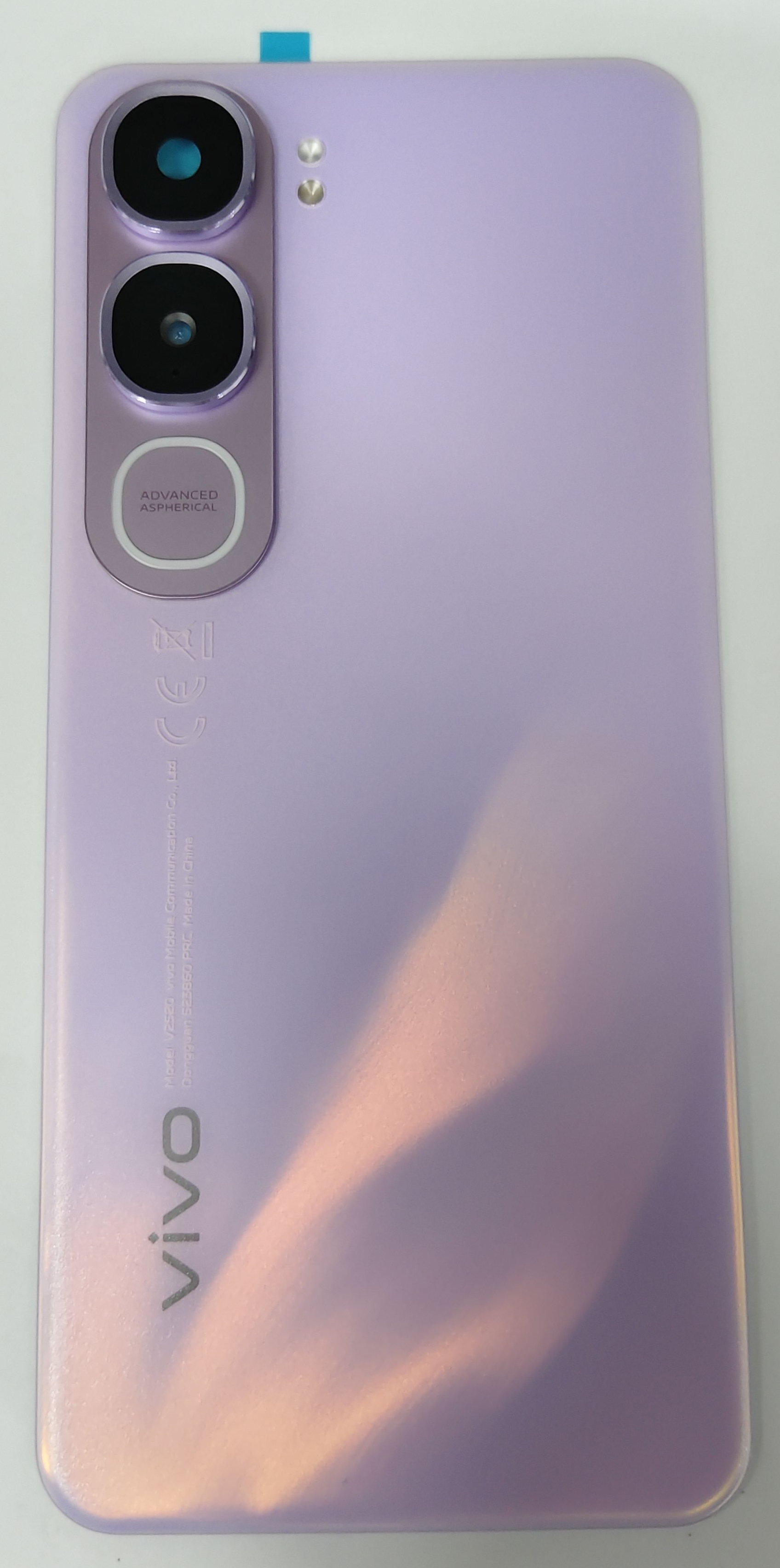 Y21d/Y21e Rückabdeckung Violett