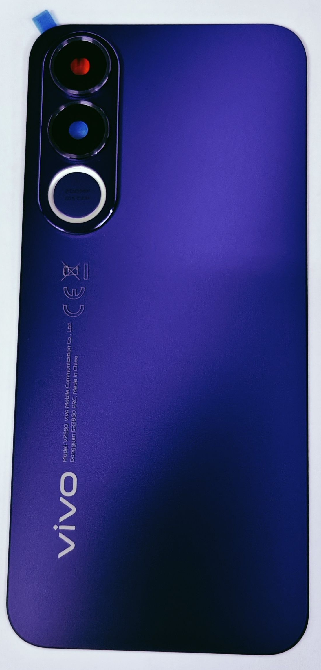 V70 FE Back Cover Blue